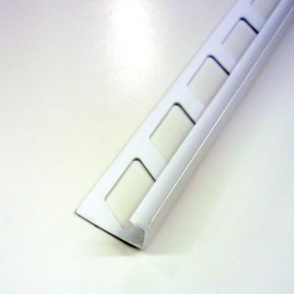 Angle rentrant pvc blanc 2.5m - DINAC