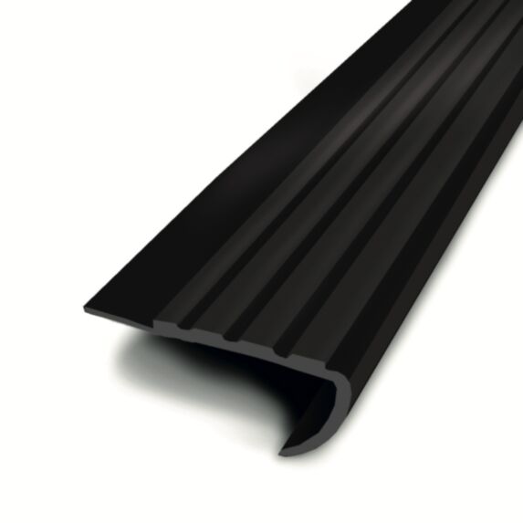 Nez de marche à coller L.170 x l.6,5 cm noir - 3M