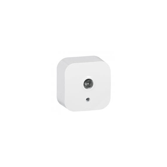 Prise TV simple saillie Profil Eco Blanc