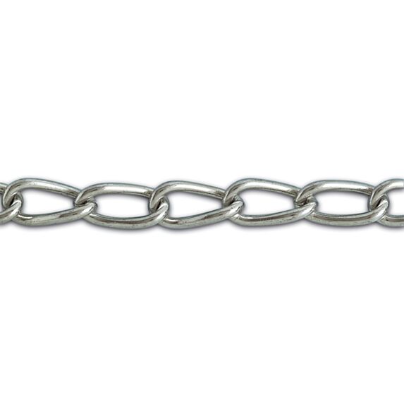 Chaine torse soudée acier zingué d5mm
