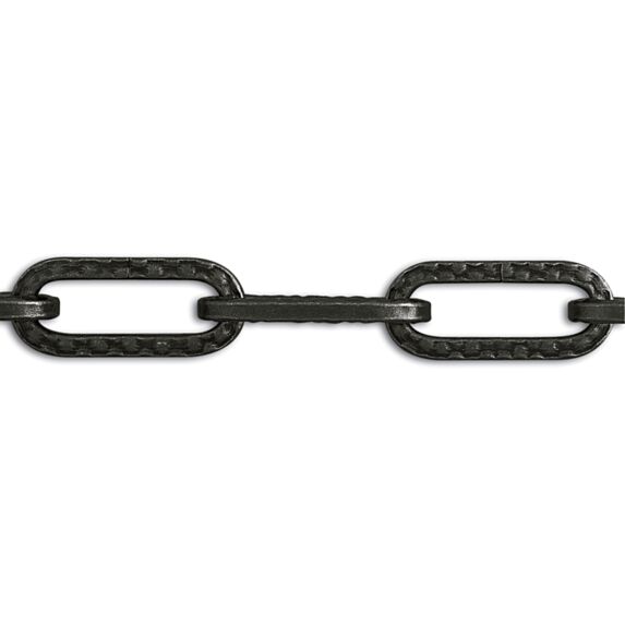 Chaine lustrerie d2mm noir