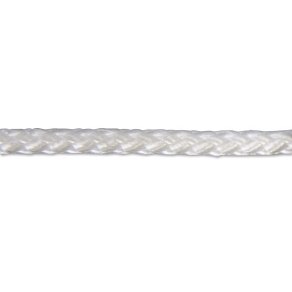Corde PP tressée 185kg Ø 4mm blanc (vendu au mètre) - CHAPUIS