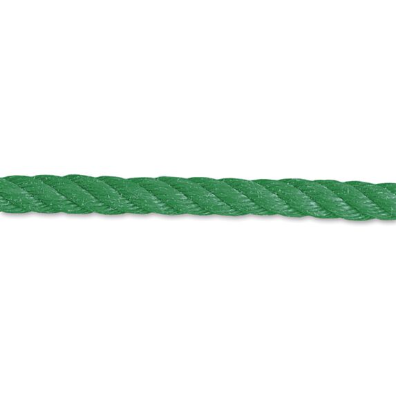 Corde polypropylène torsadée verte 1.5 T ø 10 mm (vendue au mètre) - CHAPUIS