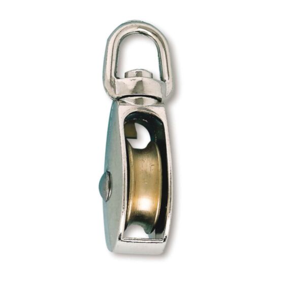 Poulie 1 galet à émerillon pivotant - CHAPUIS