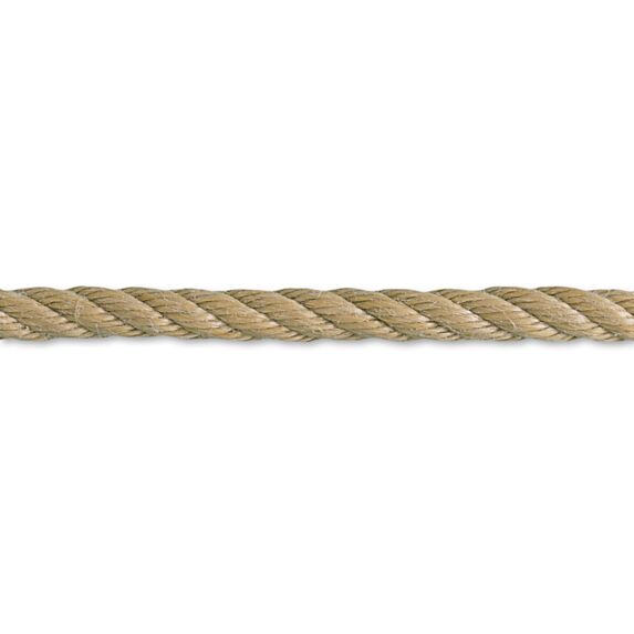 Corde polypro torsadée 612kg Ø 6mm Beige