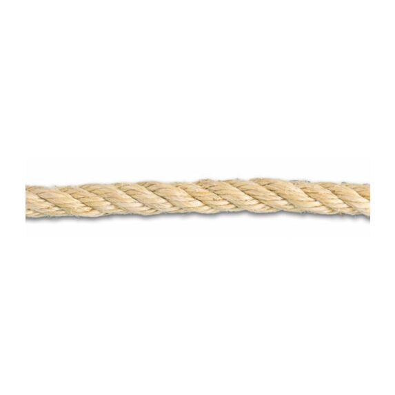Cordage câblé sisal Ø 8mm résistance 410kg (vendu au mètre) - CHAPUIS