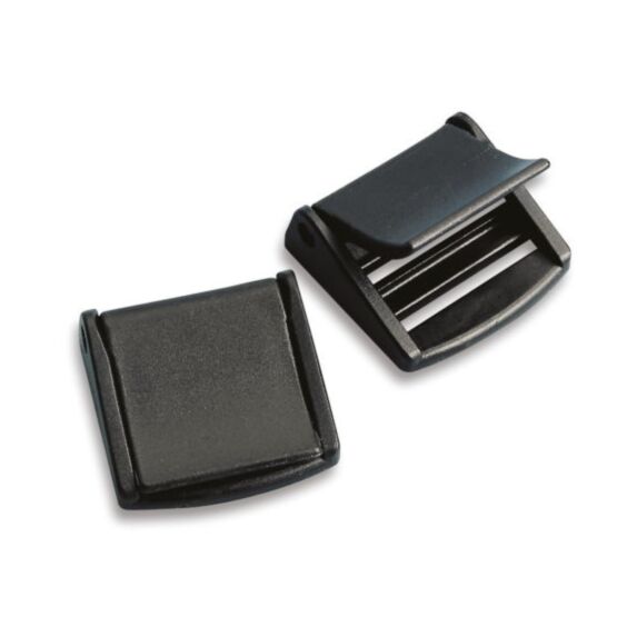 2 boucles à levier polyacétal pour sangle l. 25mm