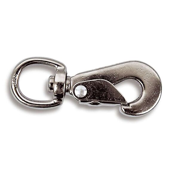 Porte-mousqueton à linguet