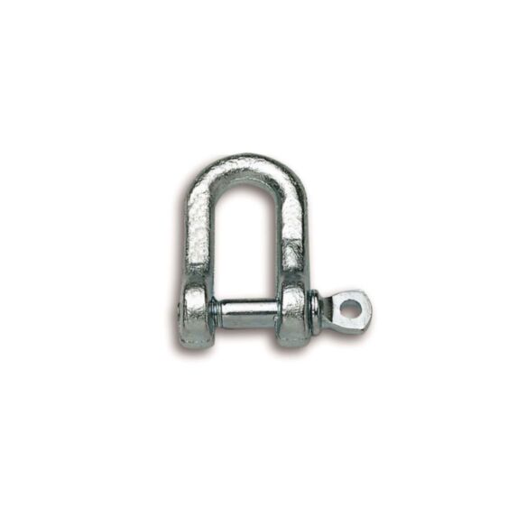 Maoeille droite piton à oeil acier zingué ø 5.5mm l.12,5mm