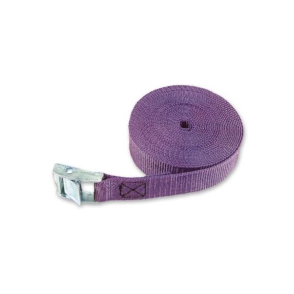 Sangle avec came à griffes L.5 m - l.25 mm - CHAPUIS