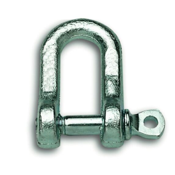 Maoeille droite piton à oeil acier zingué ø 13mm l. 30mm