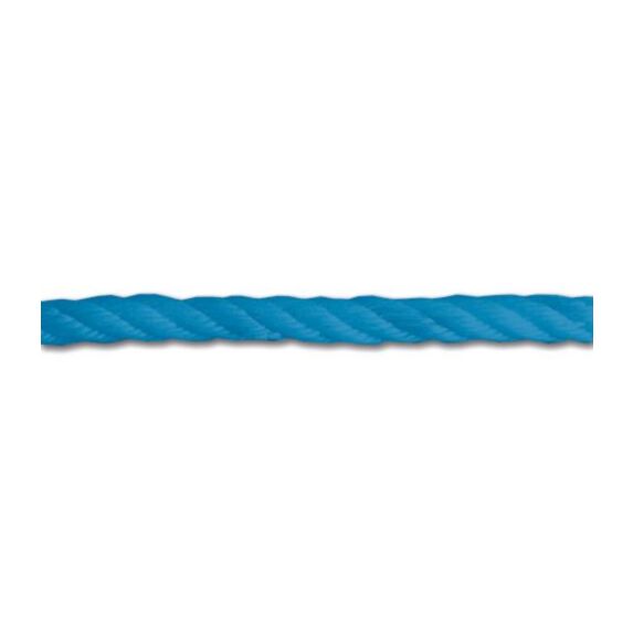 Cordage câblé polypropylène bleu Ø 16mm résistance 3275kg