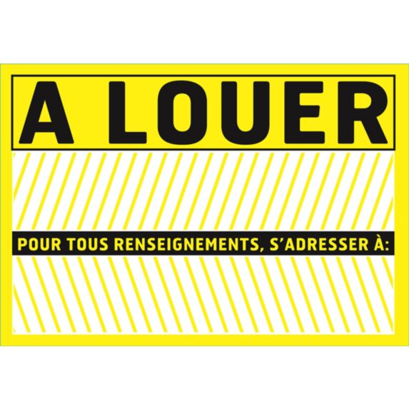 Panneau de signalisation 