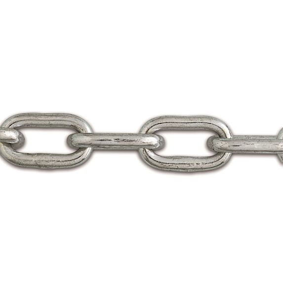 Chaîne soudé maille courte acier zingué 625kg Ø10mm