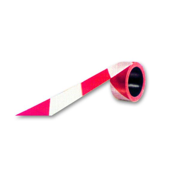 Ruban de signalisation rouge/blanc - CHAPUIS