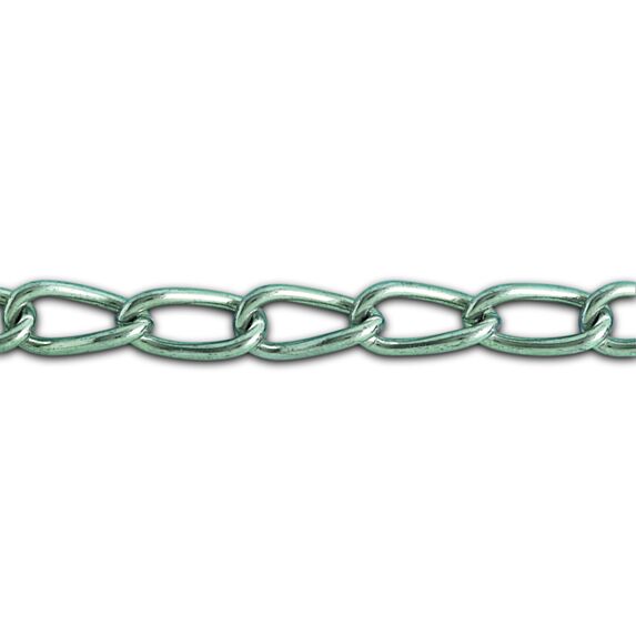Chaine torse soude acier zingué d2mm