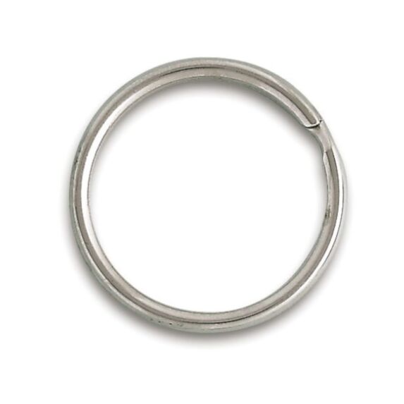 4 anneaux brisés acier nickelé ø int. 22mm
