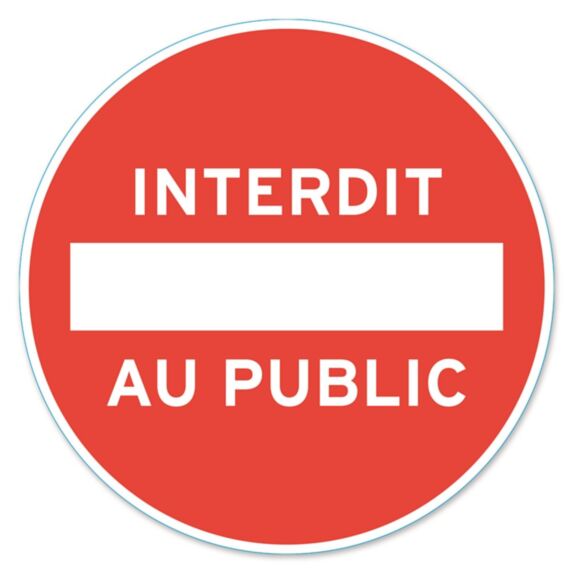 Disque de signalisation 