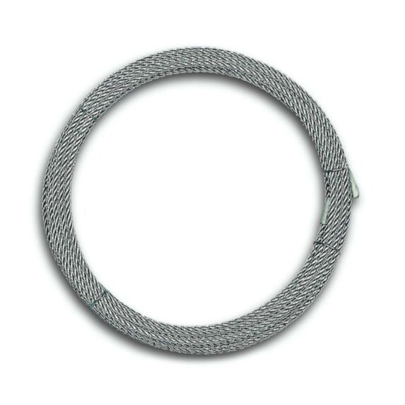 Câble de levage - Acier inoxydable - Charge de travail indicative 97 kg - Diamètre 3 mm - Longueur 10 m