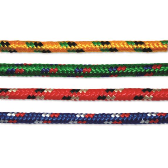 Corde polypropylène et polyester tressée - Ø 9 mm L.7,5 m - coloris assortis - CHAPUIS