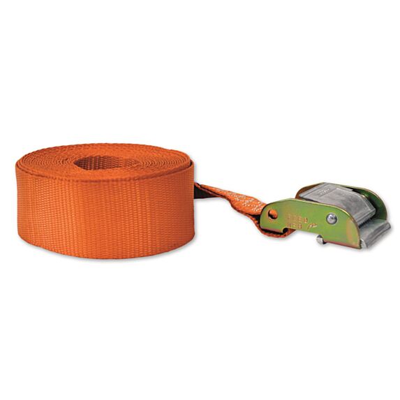 Sangle d'arrimage pour camions avec came à griffes