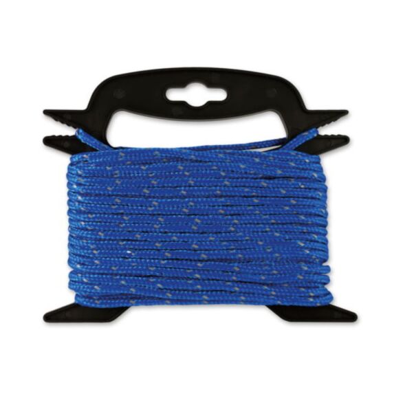 Corde réfléchissante polypropylène bleu Ø 4,8mm L. 15 m rési