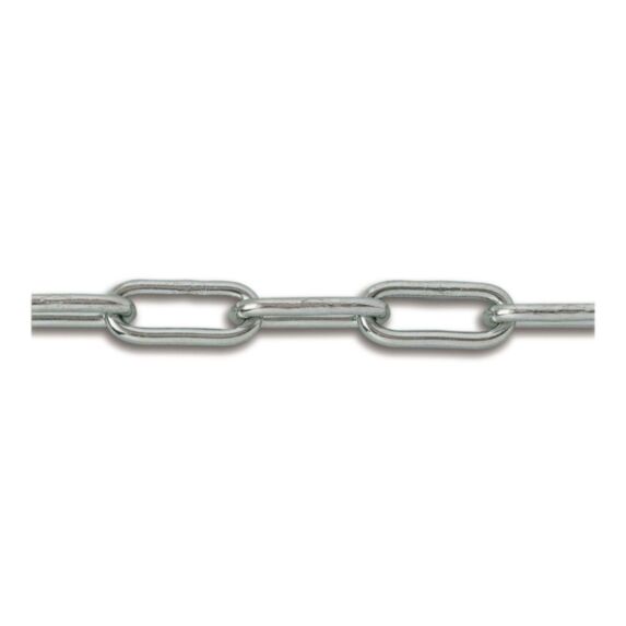 Chaîne droite soudée maille longue diamètre 3 mm - longueur 8 m