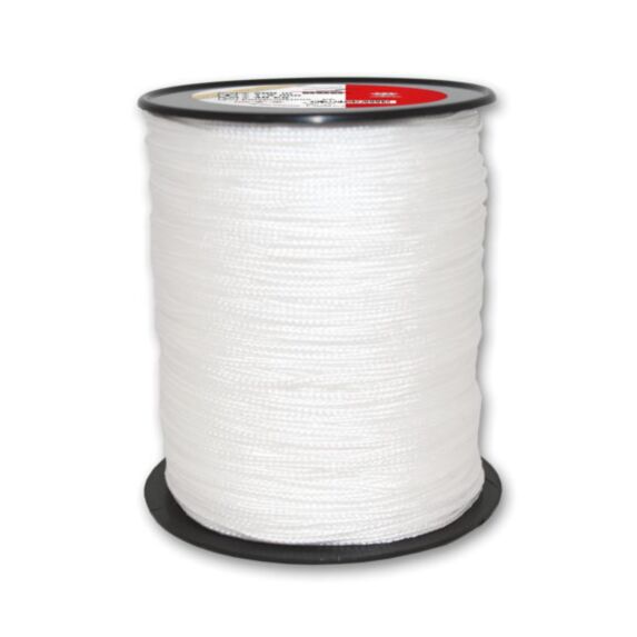 Drisse polypropylène blanc Ø 1,5mm L. 200 m résistance 40kg CHAPUIS