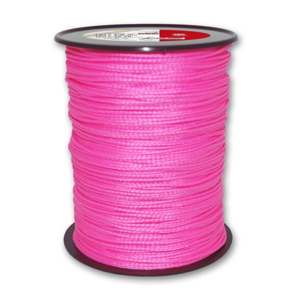 Corde tressée rose 40 kg  ∅ 1,5 mm L.200 m - CHAPUIS