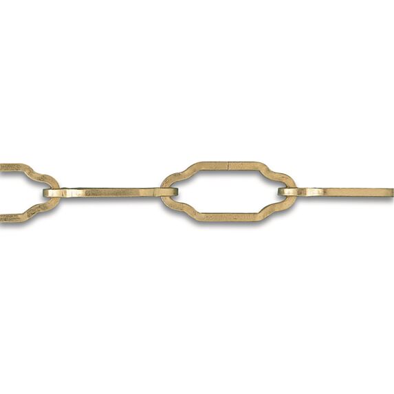 Chaîne lustrerie cathédrale acier laitonne 10 kg ∅ 2 mm L.1,5 m - CHAPUIS