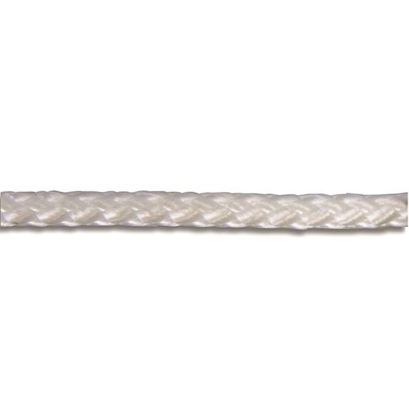 Corde tressée blanche 215KG D4 - CHAPUIS (vendu au mètre)