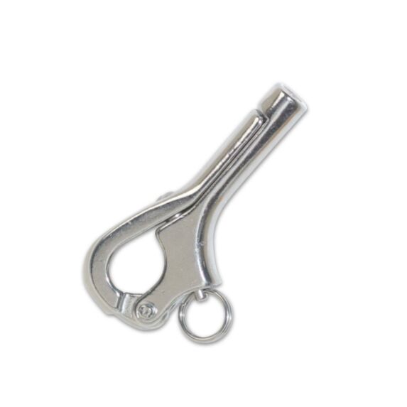 Crochet pélican à visser - acier inoxydable - 140 kg - m6 - longueur 75 mm - CHAPUIS