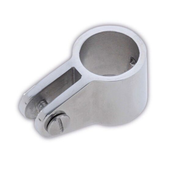 Articulation à fourche + vis de maintien - acier inoxydable - pour tube Ø22 mm - CHAPUIS