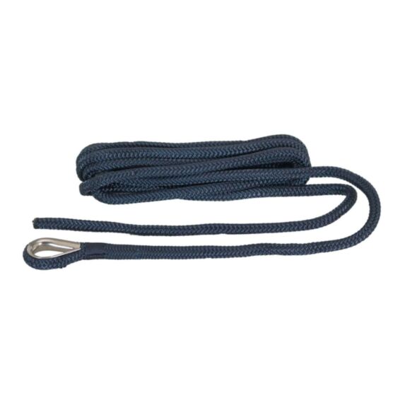 Drisse d'amarrage avec cosse diamètre 10 mm - Longueur 6 mètres