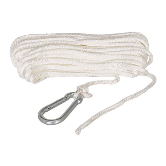 Drisse d'amarrage avec mousqueton