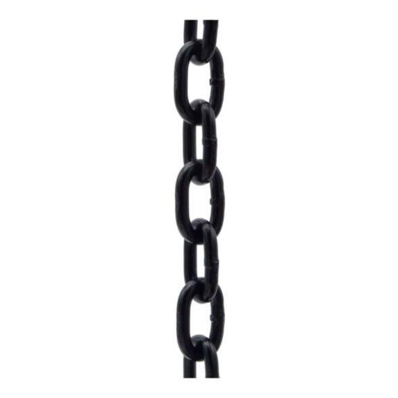 Chaine droite soudée acier zingué Ø5mmxL.1,5m noir - CHAPUIS