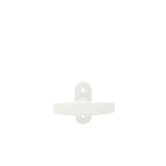 Bouton de fenêtre Eva aluminium blanc