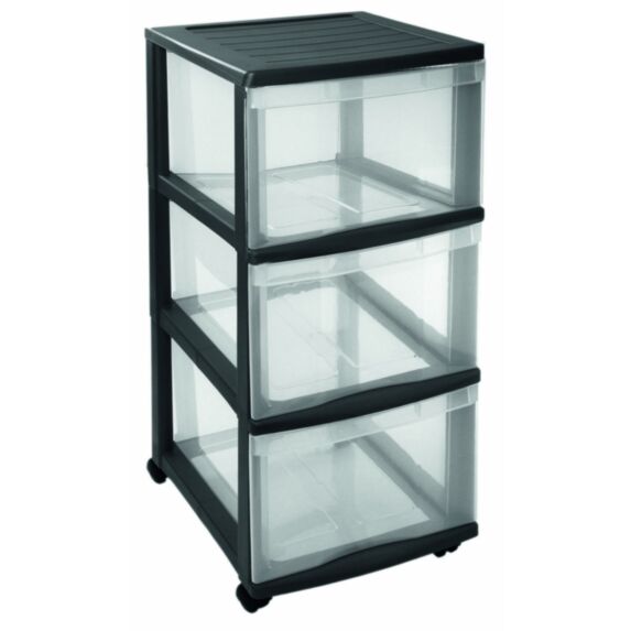 Tour de rangement 3 tiroirs