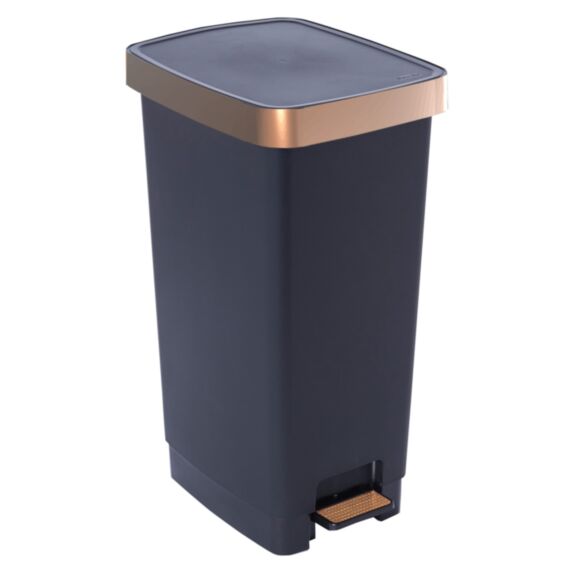 Poubelle à pedale RING BIN 40L cuivre - SUNDIS