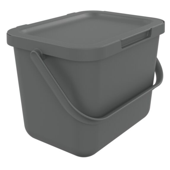 Poubelle à compost Loops 6L gris - SUNDIS