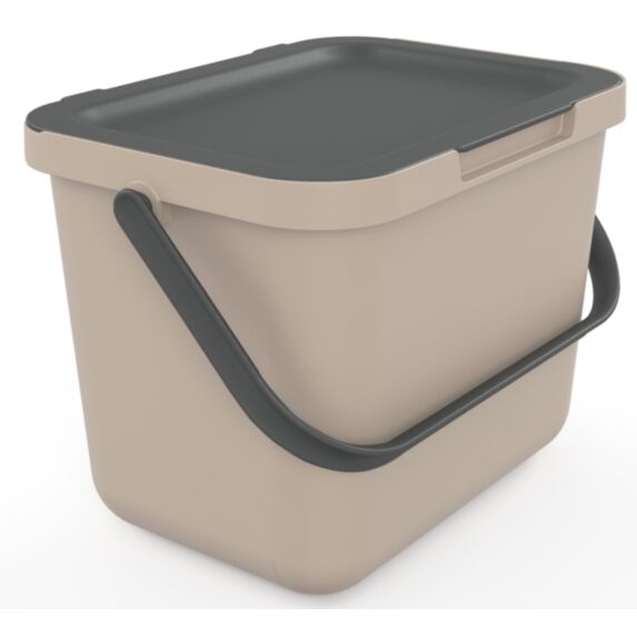 Poubelle à compost Loops 6L taupe - SUNDIS