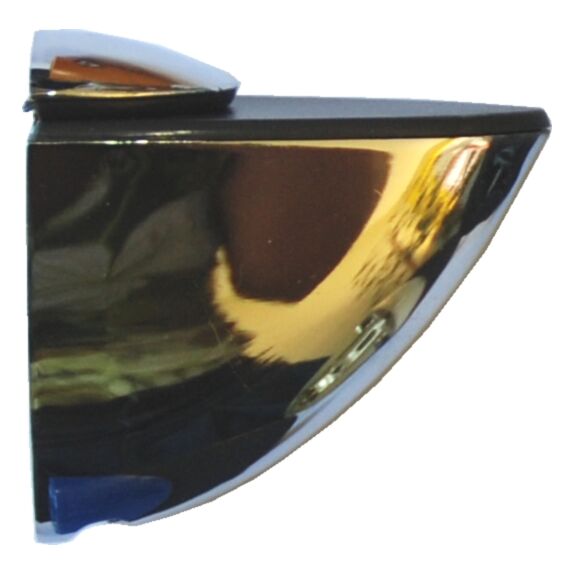 Equerre crocodile classique chromée x2