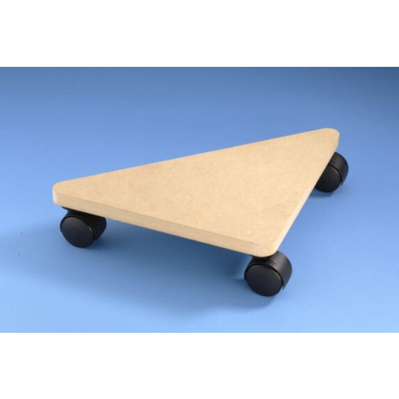 Plateau rouleur en bois triangulaire - MOTTEZ