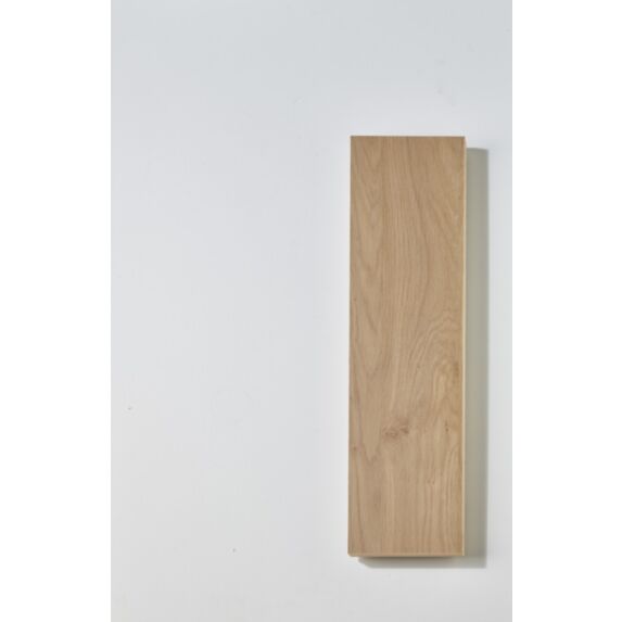 Tablette bois 18mm droite 60x15cm chêne