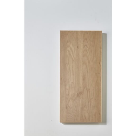 Tablette bois 18mm droite 60x25cm chêne