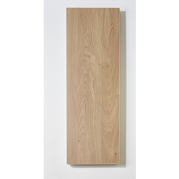 Tablette bois 18mm droite 80x25cm chêne