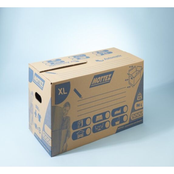Carton 96 litres fermeture automatique