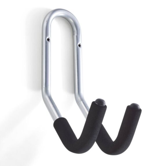 Crochet Rangement Vélo Double Gainé Max.100kg - MOTTEZ