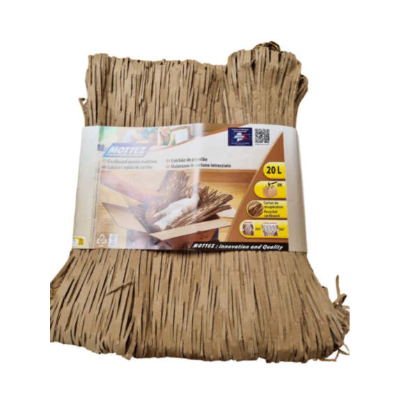 Matelas de protection en carton tressé 5m² déployé - MOTTEZ