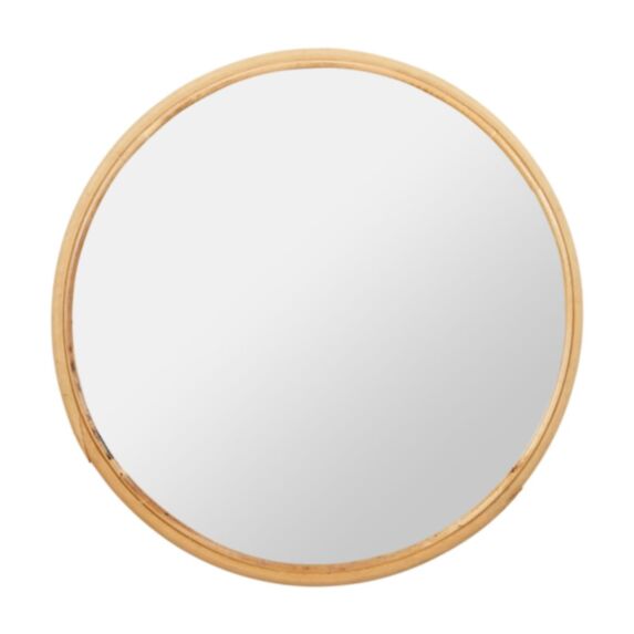 Miroir rond rotin Ø45 cm - OSTARIA